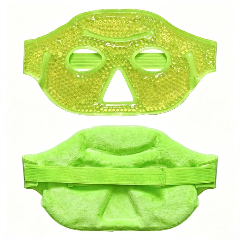 NEW Gel Beads Compress Ice Gel Eye Face Mask Reusable Cold and Hot Heat Sleeping Ice Pack Skin Care Tool Cooling Eye Mask 2026