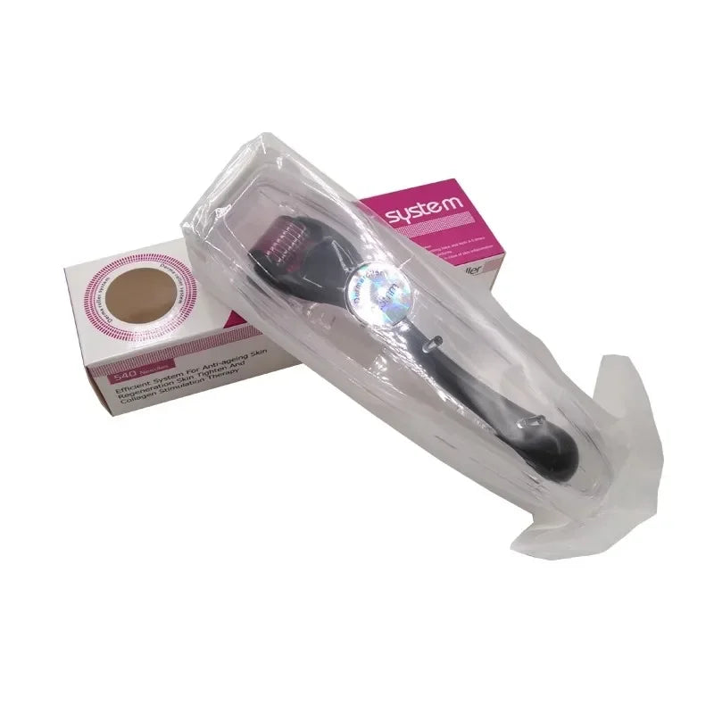 1PC Skin Care Beauty Lifting Contouring Tool 540 Roller 0.3mm Face Massager Facial Roller Improve skin Reduce Acne Beauty Tools