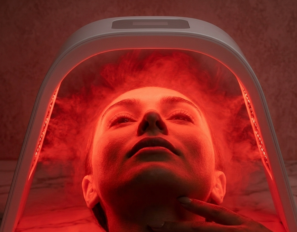 7 Colors LED Photon Beauty Mask Skin Moisturizing Nano Spray Face&Body SPA Care