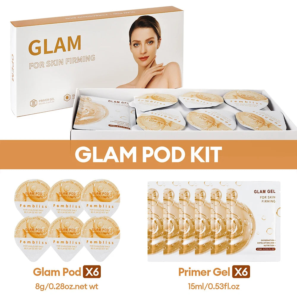 CO2 Pod Kit CO2 Pods For Bubble Facial Machine Facial Spa CO2 Capsule For Aqua Facial Beauty Machine CO2 Serum Gel Skin Care
