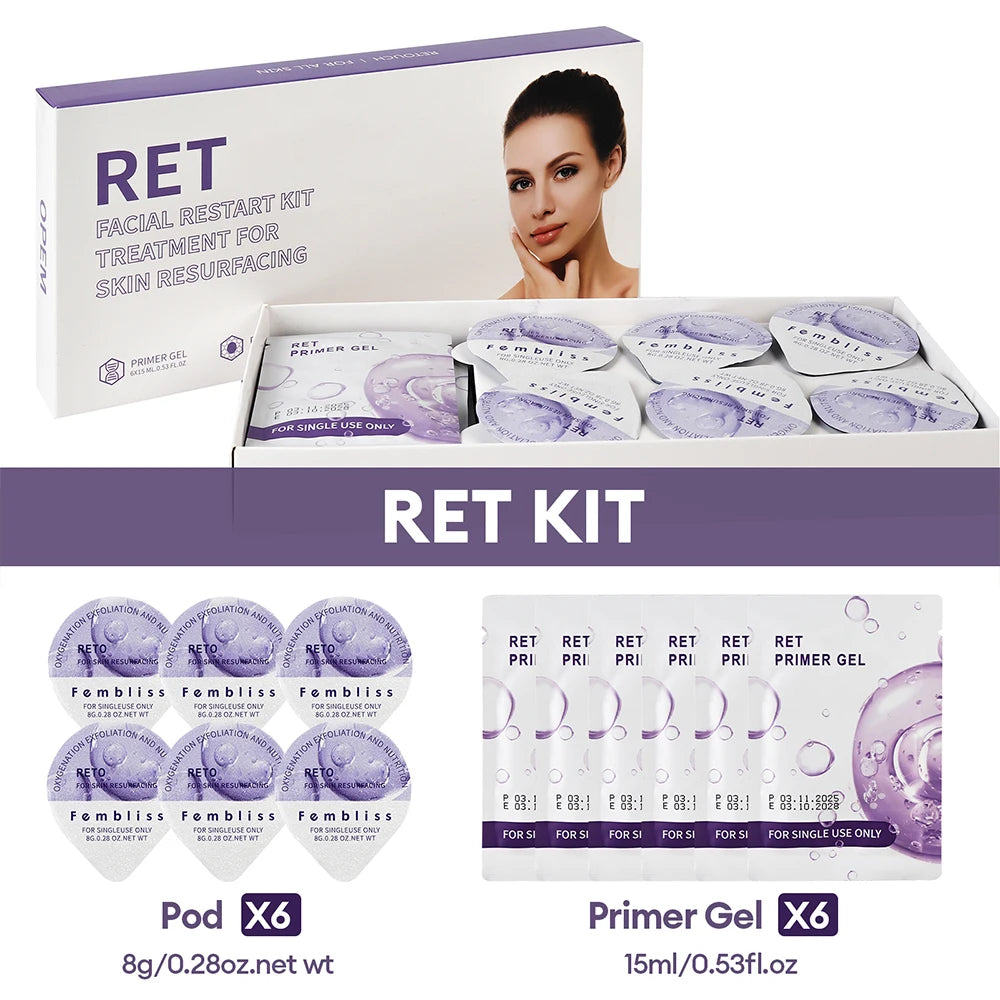 CO2 Pod Kit CO2 Pods For Bubble Facial Machine Facial Spa CO2 Capsule For Aqua Facial Beauty Machine CO2 Serum Gel Skin Care