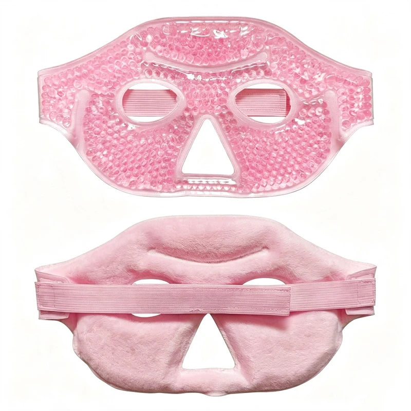 NEW Gel Beads Compress Ice Gel Eye Face Mask Reusable Cold and Hot Heat Sleeping Ice Pack Skin Care Tool Cooling Eye Mask 2026