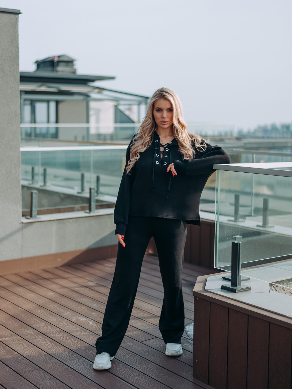 black track suit women