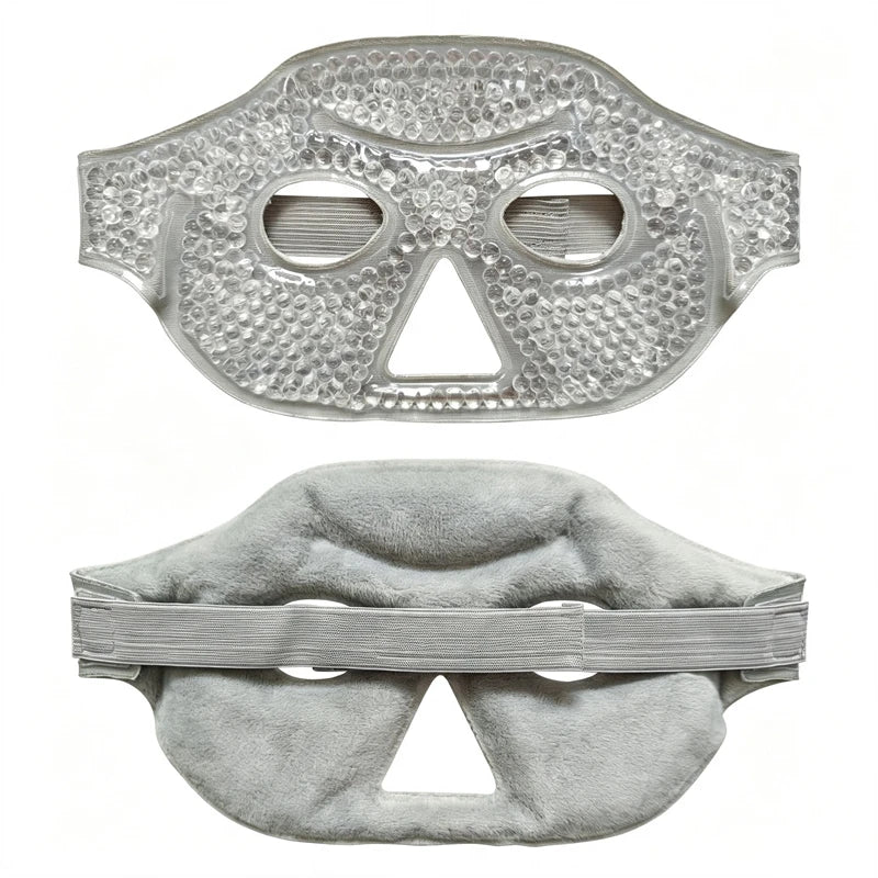 NEW Gel Beads Compress Ice Gel Eye Face Mask Reusable Cold and Hot Heat Sleeping Ice Pack Skin Care Tool Cooling Eye Mask 2026