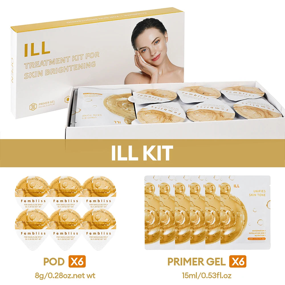 CO2 Pod Kit CO2 Pods For Bubble Facial Machine Facial Spa CO2 Capsule For Aqua Facial Beauty Machine CO2 Serum Gel Skin Care