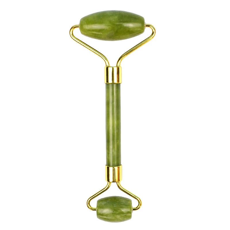 Natural Jade Roller Face Gua Sha Massager Face Roller liftting Anti-wrinkle Gua Sha Jade Stone Face Massager Beauty Skin Care
