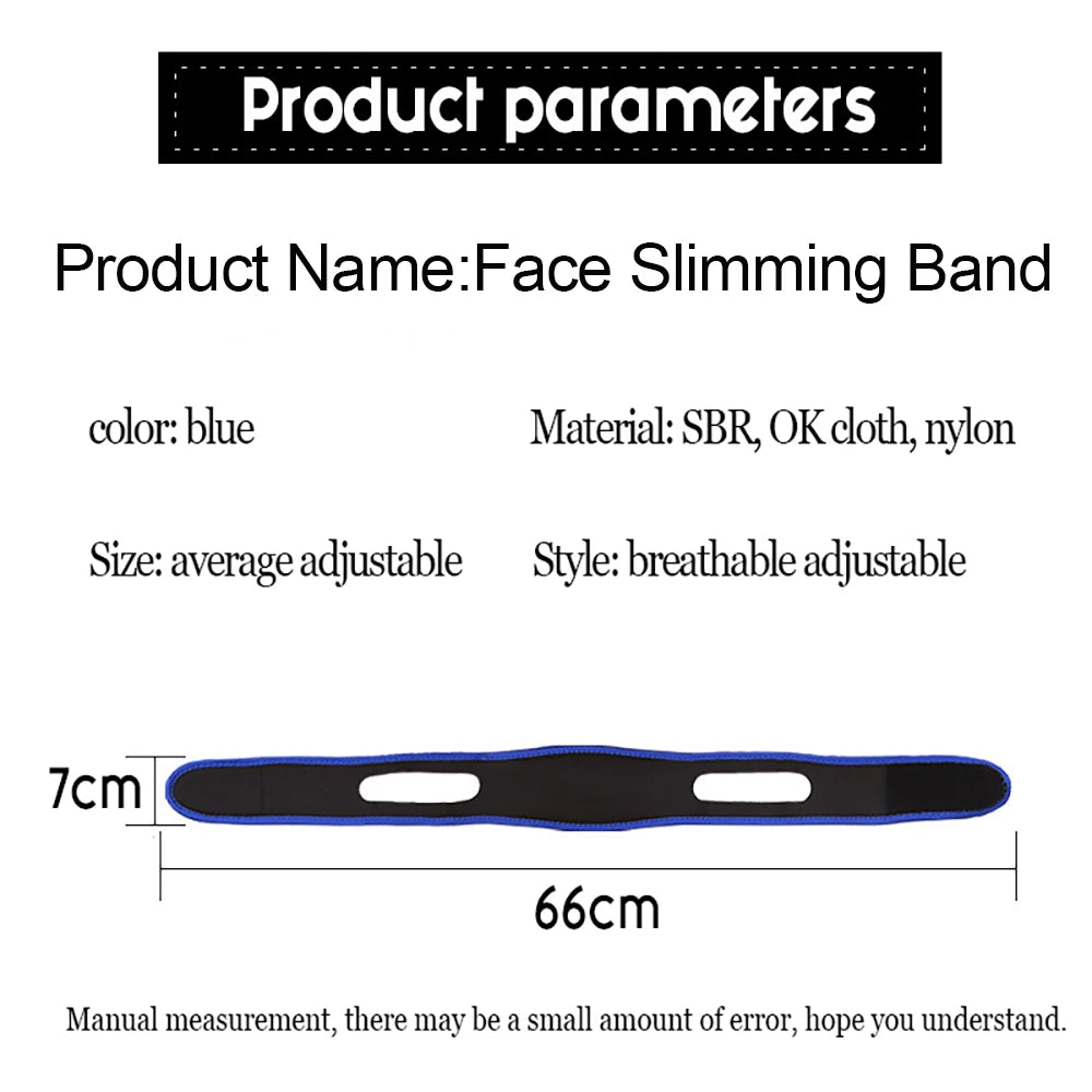Face Slimming Bandage Reusable V Line Face Shaper Women Chin Cheek Lift Up Belt Facial Massage Strap Face Skin Care Beauty Tools