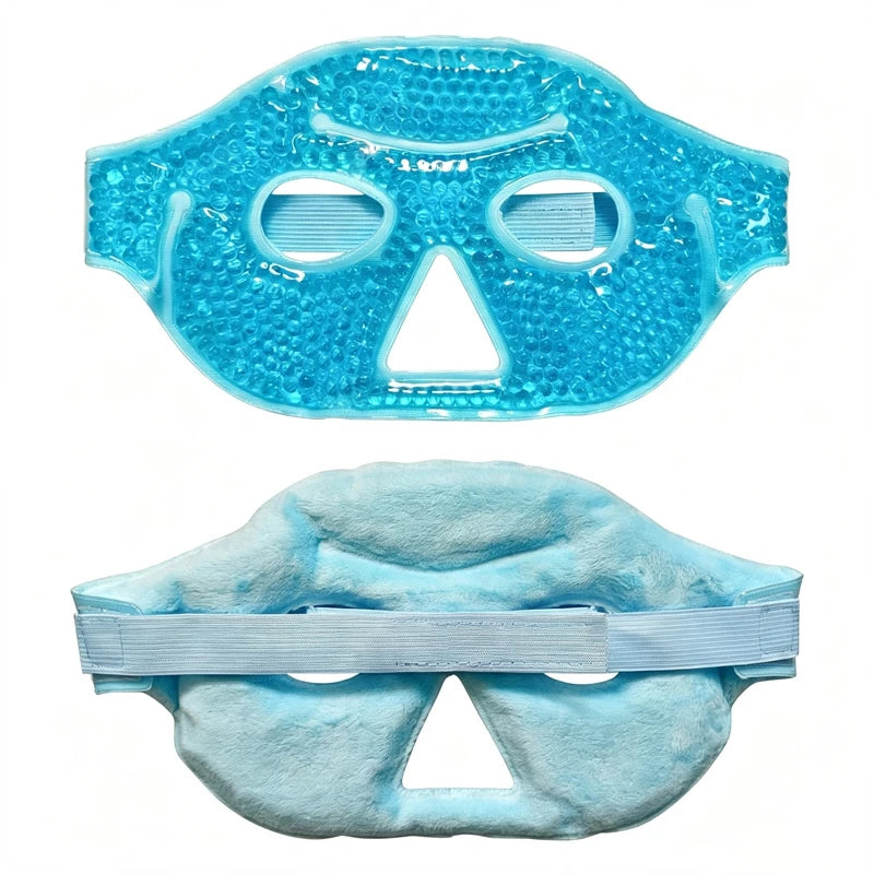 NEW Gel Beads Compress Ice Gel Eye Face Mask Reusable Cold and Hot Heat Sleeping Ice Pack Skin Care Tool Cooling Eye Mask 2026