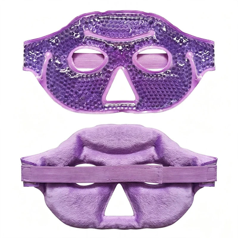 NEW Gel Beads Compress Ice Gel Eye Face Mask Reusable Cold and Hot Heat Sleeping Ice Pack Skin Care Tool Cooling Eye Mask 2026